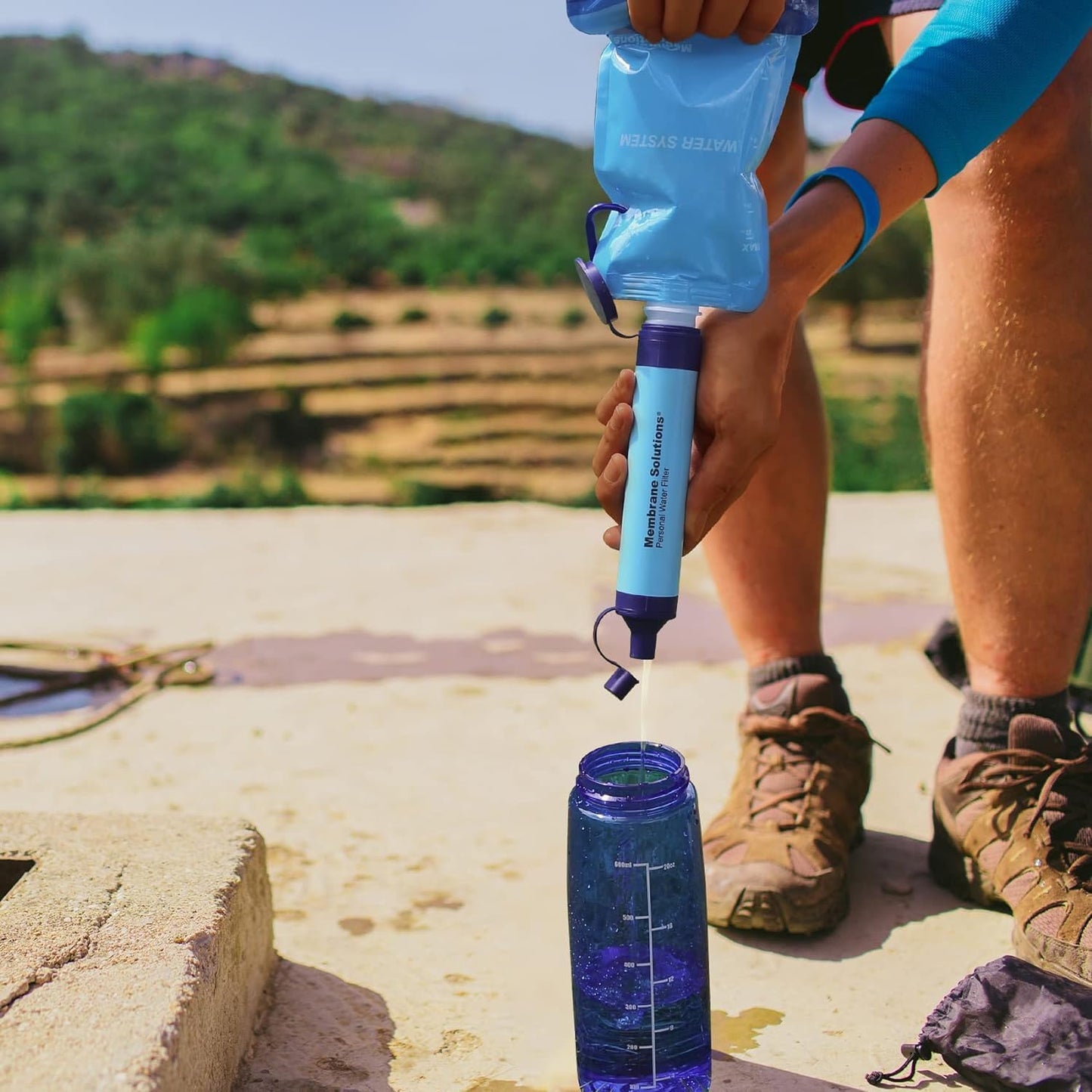 Filtro de Agua Personal - Agua Limpia y Segura en Cualquier Lugar! 💧🌍